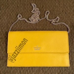 Authentic Kate Spade Chain Wallet with small card holder